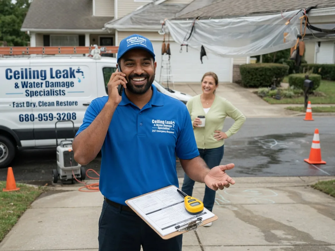 Ceiling Leak Cleanup North Brunswick, NJ FAQs